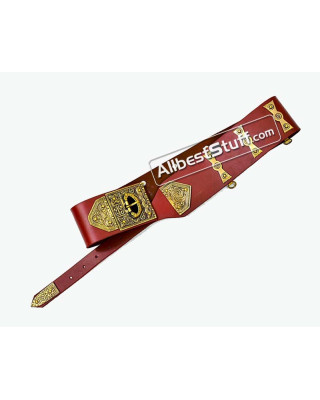 Medieval Late Roman Empire Soldier's Belt Solid Brass